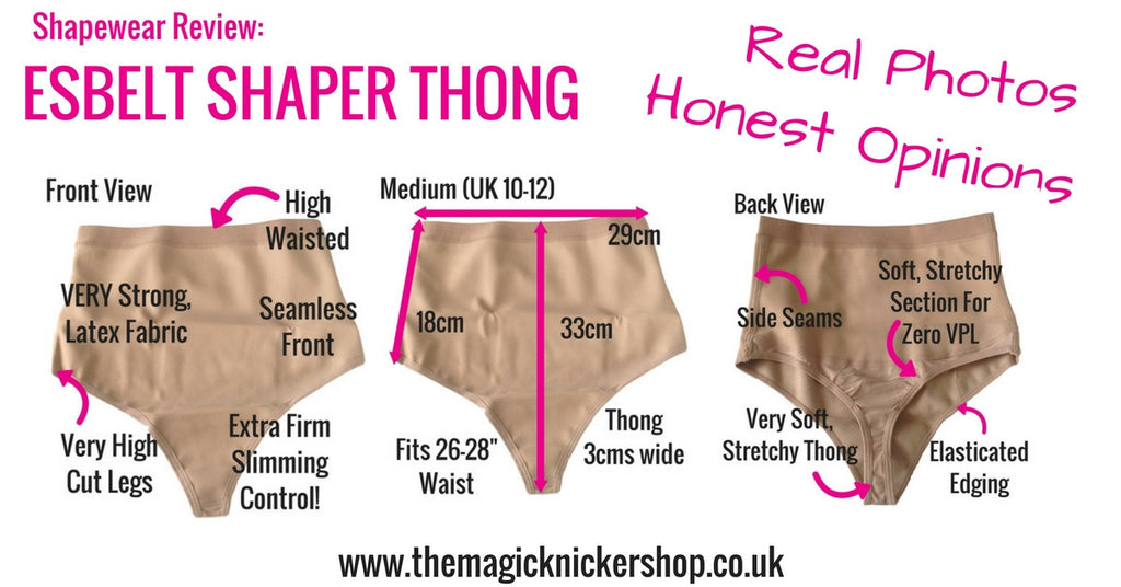 Thong Shapewear  Esbelt High Compression Shapewear Thong