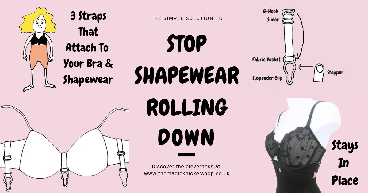 HookedUp Shapewear - No More Roll Down - No More Back Fat