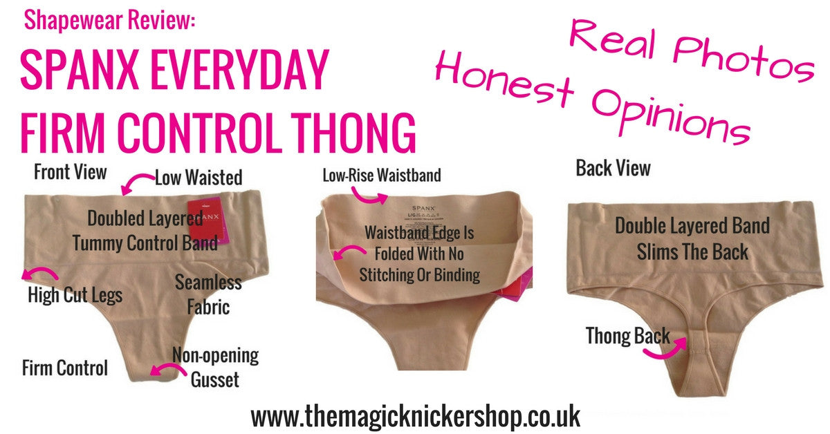  Every-Day Tummy Control Thong Shapewear for Women High