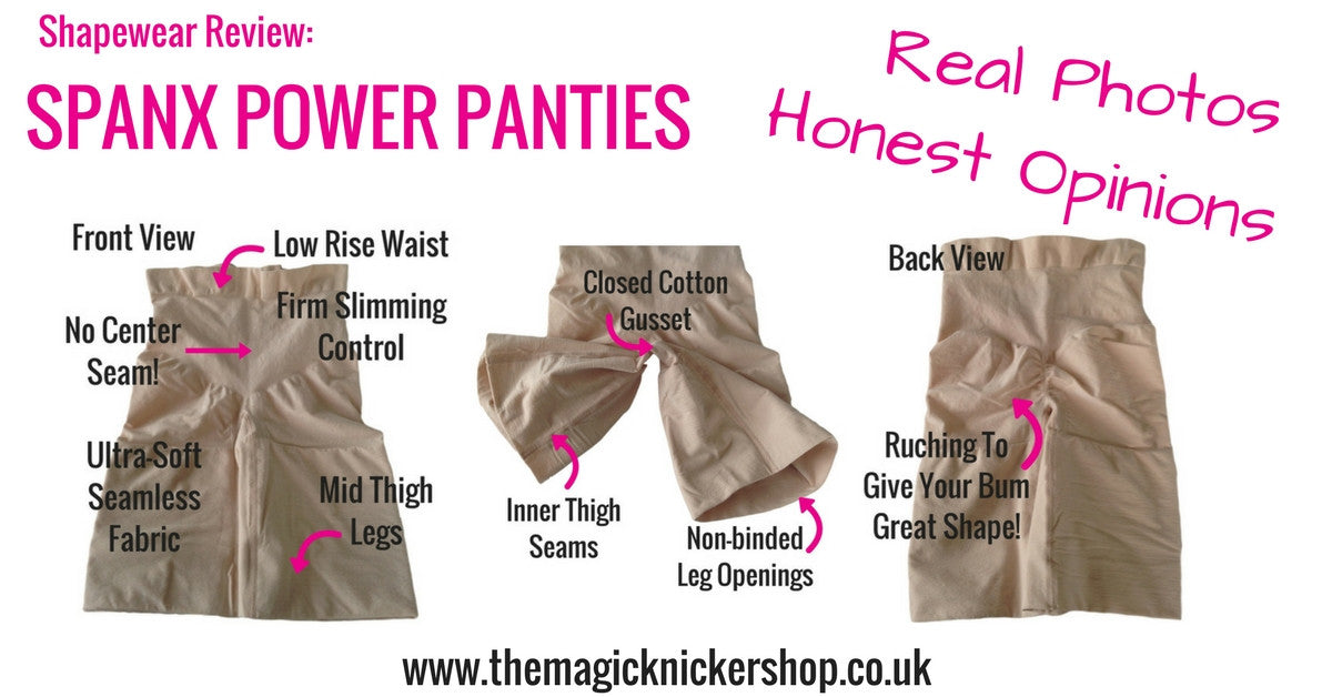 Spanx Power Panties Shaper Shorts - Read My Shapewear Review! – The Magic  Knicker Shop