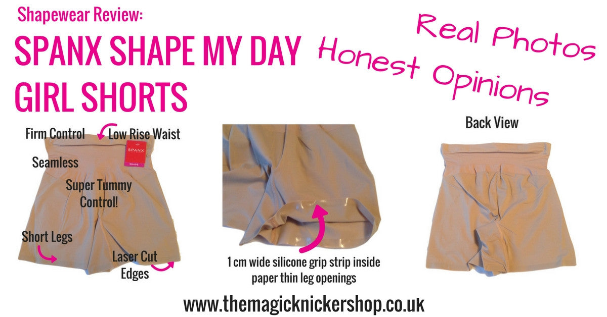 Spanx Shape My Day Slimming Girl Shorts - SS7215 - Shapewear Review – The  Magic Knicker Shop