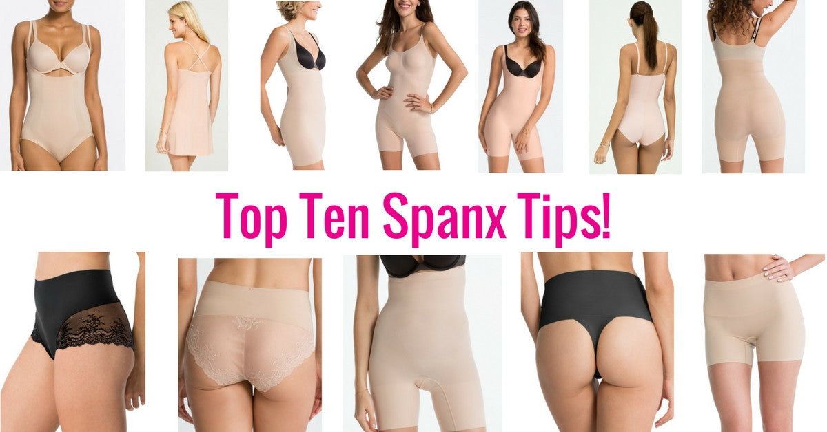 Before and after: The result of wearing Spanx