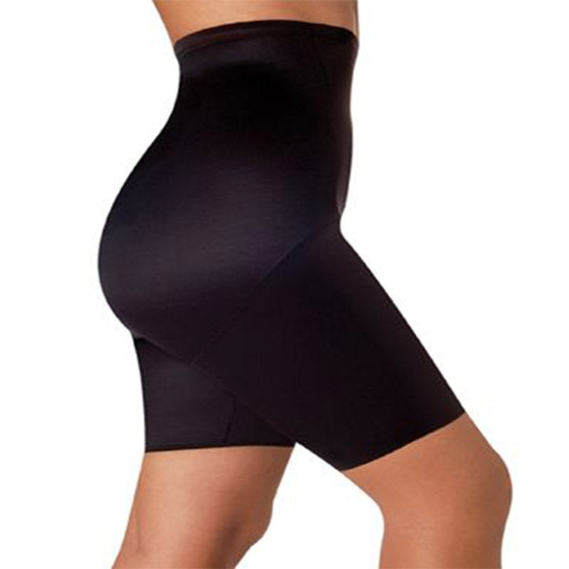Naomi and Nicole Women's Unbelievable Comfort Plus Hi Waist Thigh Slimmer,  Black, X-Large/1X at  Women's Clothing store